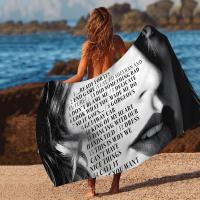 Toalla De Playa Absorbente Y Secado Rápido Microfibra Suave Para Yoga Natación Senderismo Toalla De Baño Taylor Swift Hot T-Taylor Singer S-Swift Tamaño 76x182 Cm - details 4