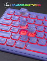 Teclado Y Ratón Inalámbricos Con Iluminación Retroiluminada Recargable JOMAA Set De Teclado Completo De 108 Teclas Y Ratón Para Desktop Laptop Tablet - details 4