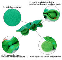 Juguete Interactivo Para Perros Sniffing Dog Toy Saco De Peluche Con Sonido Squeaky Dispensador De Alimentos Desafío IQ Alivio De Estrés Bola Juguete Chupón Para Puppies - details 5