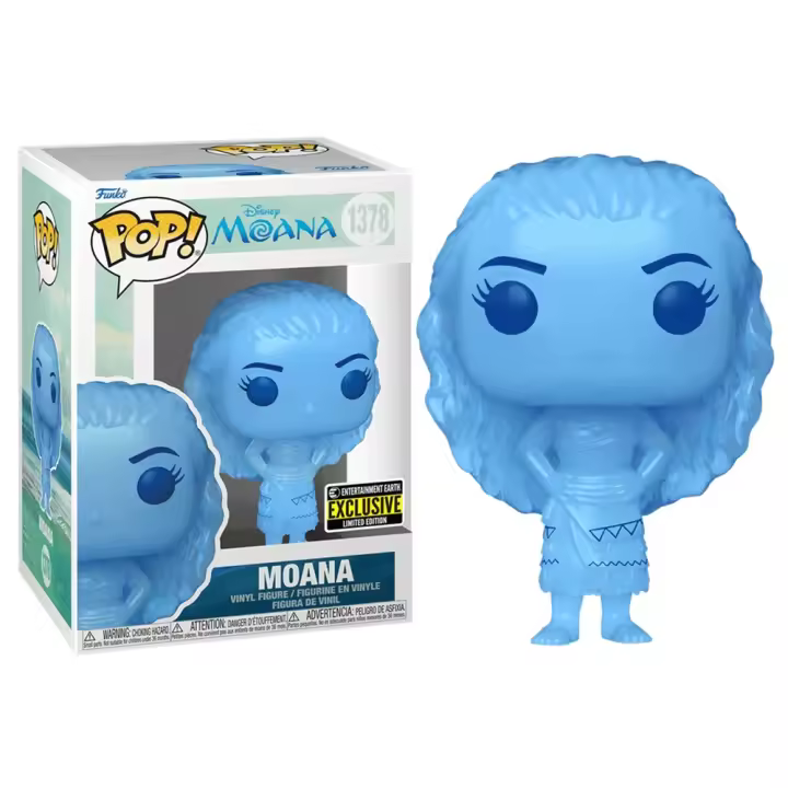 FUNKO POP! VAIANA – VAIANA TRANSLUCIDA (EXCLUSIVO), 73956, Nº1378, PRODUCTO CON LICENCIA OFICIAL - 1