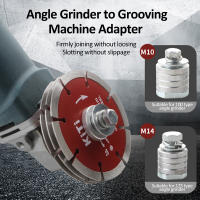 Adaptador De Angulo Para Broca M14 M10 Conector Interfaz Polímero De Acero Inoxidable Convertidor De Hilo 1 Pieza Herramienta Eléctrica - details 6