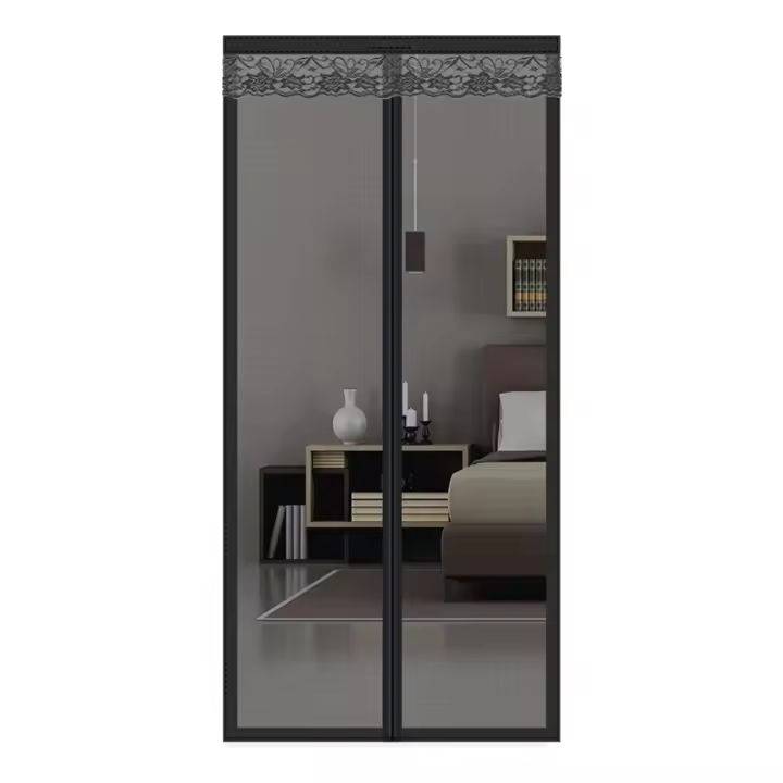 Pantalla Magnética Antisiquiascogues Para Puerta Cortina Insecticida Automática Malla Invisible Para Cocina Y Sala De Estar Interior - 1