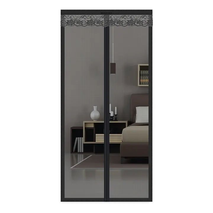 Pantalla Magnética Antisiquiascogues Para Puerta Cortina Insecticida Automática Malla Invisible Para Cocina Y Sala De Estar Interior - 1