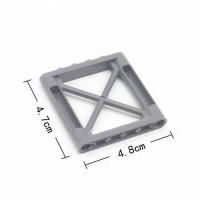 6PCS Bloques De Construcción 6x6 Puntos Marco De Soporte Columna De Pared Bloques Educativos Compatible Con 64448 Juguetes Para Niños De 6 a 12 Años - details 3