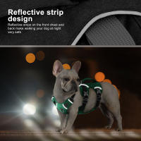 Harnés Reflectante Para Perros Grandes Y Pequeños De Náilon Duradero Con Manija Ajustable Para Caminar Y Entrenamiento - details 4