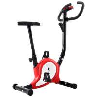 vidaXL Bicicleta Estática con Resistencia de Cinta Deportes Entrenamiento Color Azul,  Morado,  Negro y mas - details 3