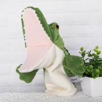 Puppets De Peluche De Cocodrilo Para Niños Juguetes Suaves Y Divertidos Para Juegos De Pretendimiento Regalo Para Niños Tamaño 28CM - details 3