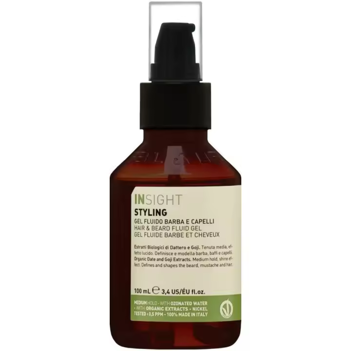 Insight styling gel fluido para cabello y barba 100ml - 1