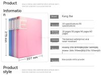 Carpeta De Archivo Multicapa A5 Con 40-100 Hojas Transparentes Para Estudiantes Y Oficina Organizador De Papelería Suministro De Gestión De Documentos - details 1