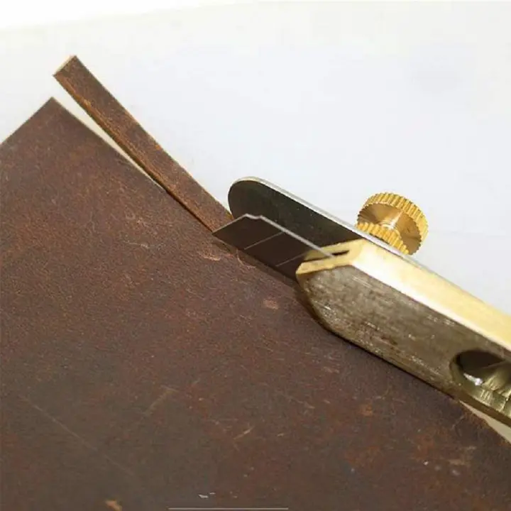 1PC Herramienta De Talla De Cuero Cuchillo De Incisión Para Cortar En Bandas Herramienta De Corte Para DIY Y Tratamiento De Cobre - 1