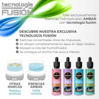 Ambientadores 360 - Humidificador de Esencia y Difusor de Aroma con Luz LED Ambar Perfums + Esencia 50 ml. a Elegir - Aromaterapia - Ideal para Hogar, Oficina y Dormitorio - details 0