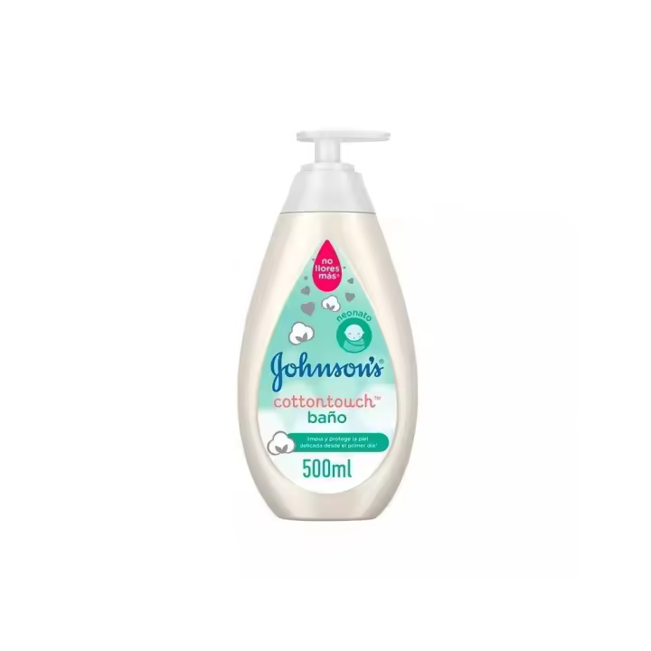 Johnsons Cotton Touch Jabon de Baño 500ml - 1