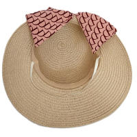 Kebedo Moda Sombrero de Paja para Mujer Pamela de Playa Protección UV, Sombreros de Verano Comodidad y Estilo Al Aire Libre - details 1