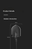 Shovel Plegable Pequeña Para Camping Al Aire Libre Multifuncional Herramienta De Entierro Para Senderismo Spade Y Shovel De Acero Carbono - details 15