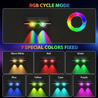 Luces De Pared Solares LED Para Exterior Luz De Valla RGB Luces De Jardín Solar Impermeables IP65 Para Decoración De Courtyard - details 2