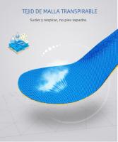 Insoles De Espuma De Memoria Para Zapatos Transpirables Antideslizantes Absorbentes De Impacto Para Hombres Y Mujeres Soporte Arco - details 7