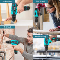 Taladro Eléctrico Recargable Sin Cable 12V Motor Sin Escobillas Adecuado Para Batería Makita 18V Herramienta De Impacto - details 1