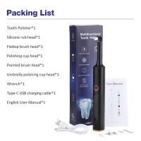 Limpieza Dental Eléctrica Ultrasonda Kit De Blanqueamiento De Dientes Eliminador De Calculo Y Placa Quimioterapia Oral - details 24