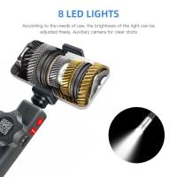 Cámara De Endoscopio Industrial 2.0MP 180 Grados Rotación Para Inspección De Automóviles Con 6 LED Compatible Con iPhone Android PC - details 8
