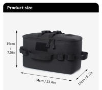 Bolsa De Almacenamiento Para Tanque De Gas Para Camping Exterior Grande Con Herramientas De Tierra Kit De Cocina Y Utensilios Para Picnic - details 6