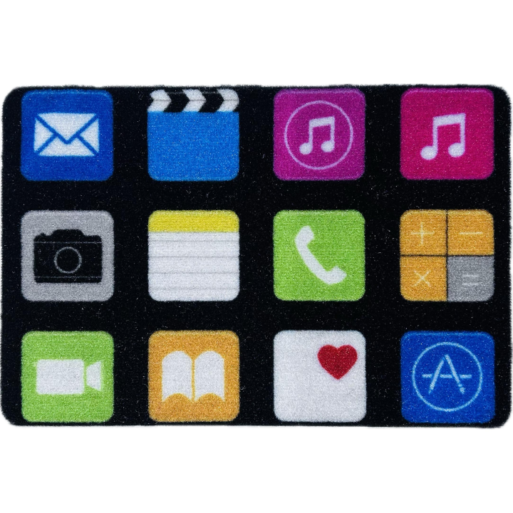 YUMO HOUSE-Felpudo 40x60 cm con Pelo de 8 mm Súper Flexible, Base antideslizante, Alfombra antideslizante 40x60 cm para oficina, entrada, jardín, patio, piscina / Feldut 40x60cm amb Pèl de 8mm Súper Flexible, Base antilliscant, Catifa antilliscant 40x60