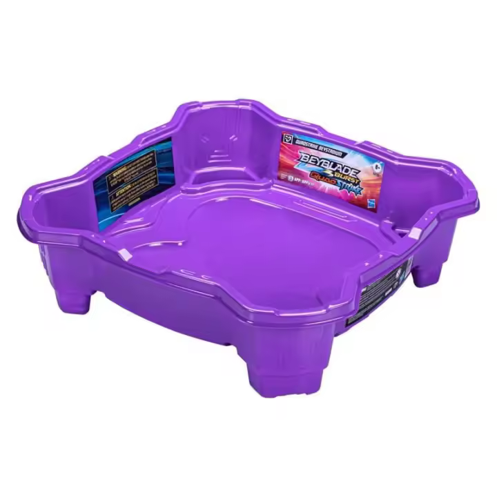 Estadio básico lila Beyblade Burst QuadStrike Beystadium de combate - 1