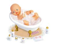 Barriguitas Recien Nacido muñeca con cuna, bañera y gimnasio con sus complementos - Famosa 700017017 - details 2