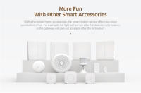 Sensor De Movimiento Y Choque Inteligente Aqara Zigbee Con Giroscopio Monitoreo De Alarma Para Seguridad Del Hogar Compatible Con Mi Home App - details 4