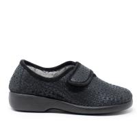 GARZON 3930-485 Zapatillas de estar por casa mujer 29966 XL ZAPATILLA VELCRO ESCAMA NEGRO - details 2