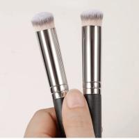 2Pcs Pincel De Maquillaje Para Base Y Corrector Crema Polvo Rostro Blush Líquido Herramientas De Maquillaje Fieryflies - details 6