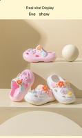 Sandalias De Verano Para Niñas Con Flores Suaves Y Antideslizantes Zapatos De Interior Transpirables Para Niños Y Niñas De 0 a 6 Años - details 0