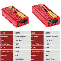 Inversor De Energía Portátil Para Coche TATALIKEN Brazil Socket DC 12V/24V a AC 110V/220V 600W/1500W/2000W/2500W Accesorios De Auto - details 7