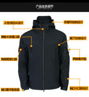 Chaqueta De Motocicleta Impermeable Para Hombres Con Capucha Ropa De Ciclismo Protectora Motocross Estilo Casual Para Primavera Otoño E Invierno - details 1