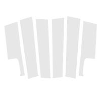 Pegatinas De Estilo Cromado Para Ventanas Y Puertas De Coche Negro/Ceniza Adecuadas Para Jeep Compass 2007-2017 Accesorios De Coche - details 22