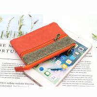 Monedero Corto De Algodón Para Mujer Bolso De Monedas Y Tarjetas Mini Bolso De Mano Para Niñas Y Damas Tamaño 12x9cm - details 10