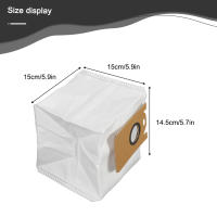 Bolsa De Polvo Reutilizable Para Robot Aspirador Laresar L6 pro Y Ultenic T10 Pack De 6 Piezas Partes De Repuesto Para Limpieza Doméstica - details 4