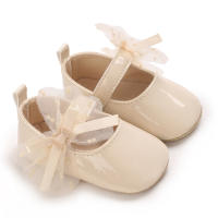 Zapatillas De Bebé Para Niñas Nuevas 0-18M Primera Marcha Casual Clásica Con Suela Suave Antideslizante Para Recién Nacidos - details 4