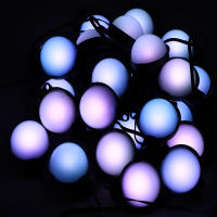Cadena De Luces LED Festoon 10M Con 25LED Control Remoto Y APP RGB Impermeable Para Decoración De Jardín Y Navidad Iluminación Exterior - details 18