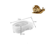 Molde De Silicona 3D Pequeño Con Animales Para Decoración De Escritorio Y Resina Epoxy Molde Para Ornamento De Habitación DIY Molde De Rana Lagarto Caracol - details 5