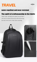 Mochila Para Hombre Impermeable De Gran Capacidad Estilo Casual Con Compartimento Para Computadora Mochila De Viaje Negocios Y Estudiante - details 12