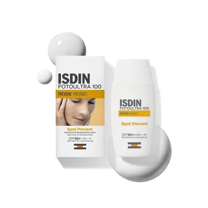 ISDIN - Fotoprotector facial Spot Prevent Color SPF 50+ de muy alta protección antimanchas con color para unificar… — oferta en Miravia