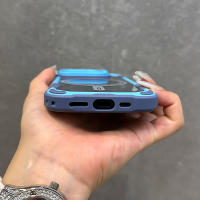 Soporte Plegable Para Lente De Protección Para Funda Magsafe Para iPhone 11 12 13 14 15 16 pro Max plus Armadura Magnética Antichoque Bumper Cubierta - details 2