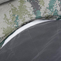 Carpa De Camping Para Una Persona Resistente Al Viento Disponible Para Pesca Y Escalada Carpa De Lona Camuflada De Doble Capa - details 5