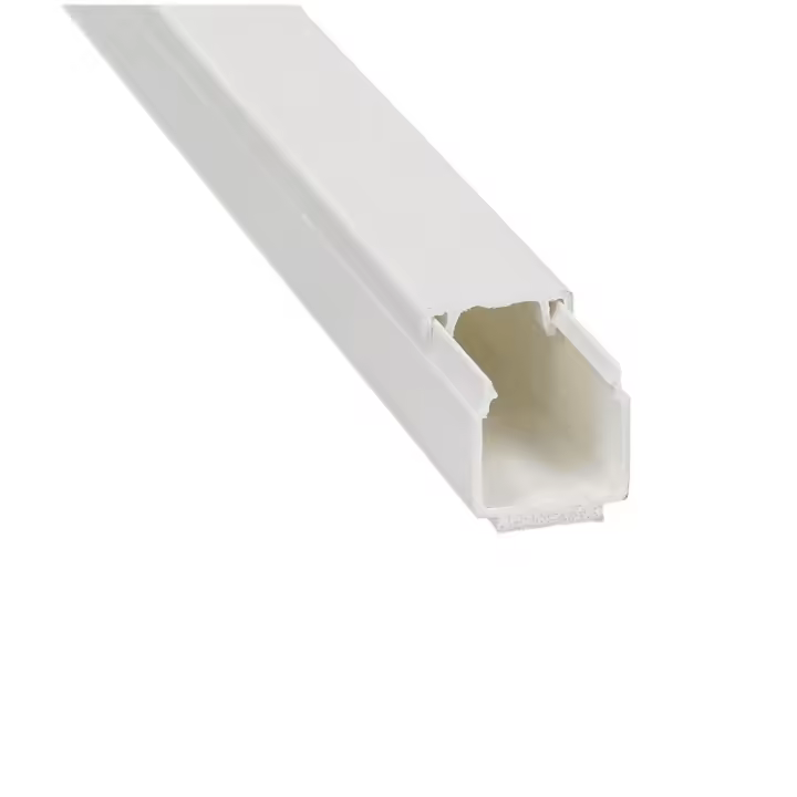Jandei - Pack X3 Canaletas para Cables PVC Blanco | Fácil Colocación | 2m Longitud | Diferentes Medidas - 1