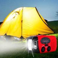 Radio de manivela Negra con Celda solar, Batería interna y externa de 2000 mAh. Radio de Emergencia (apta para uso en Exteriores, Cortes de Energía de Emergencia) - details 5