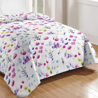 Vivid Torral by El Jinete Hogar - Colcha Bouti Verano Dario Estampada Reversible (No Incluye Fundas De Cojines) Poliéster, Fresquita, Transpirable, Diseño, Primavera, Verano - details 1