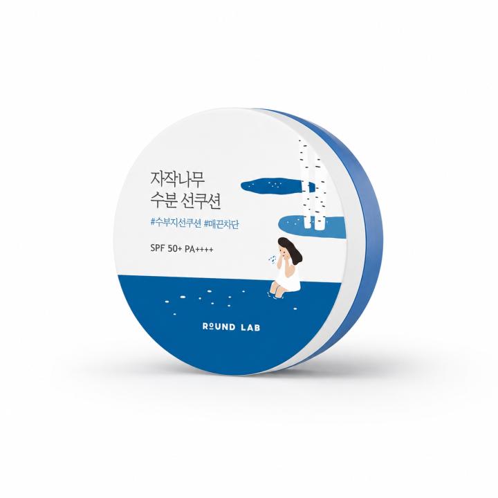Round Lab Birch Juice Moisturizing Sun Cushion SPF50+ 15g — oferta en Miravia
