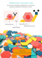 Juego De Rompecabezas 3D De Formas Geométricas Para Niños Montessori 180 Piezas Tablero De Madera Educativo Para Bebés Y Niños - details 3