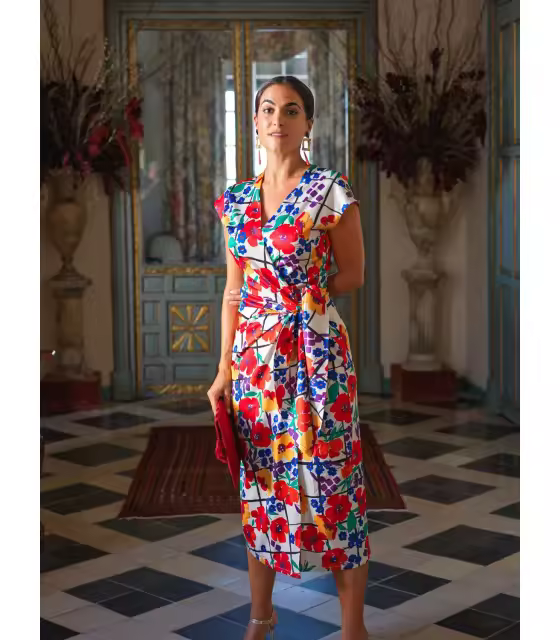 VESTIDO MAR AMAPOLA KAHYRA Kahyra V2425B - 1