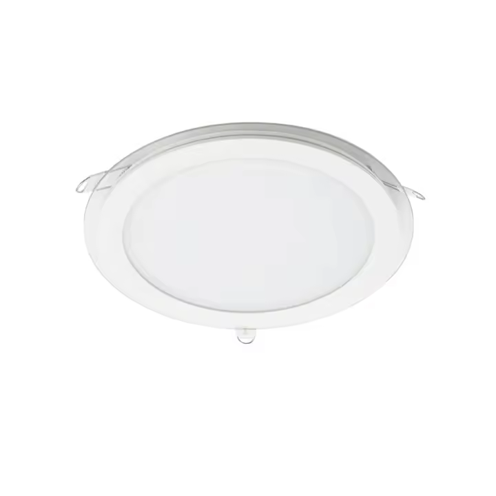 Luz empotrable LED redonda - Twin R - 24W- 4000 K - 1200 Lm - ø240 mm - Corte ø215 mm - Pack 10 unidades - AZABAK - 1